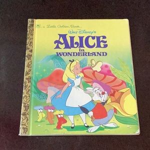 3/$15 🛍️ A Little Golden Book Walt Disney Alice in Wonderland toddler library